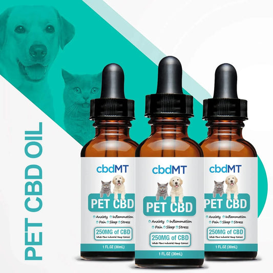 30ml Pet CBD Oil 250mg Hemp Seed Oil